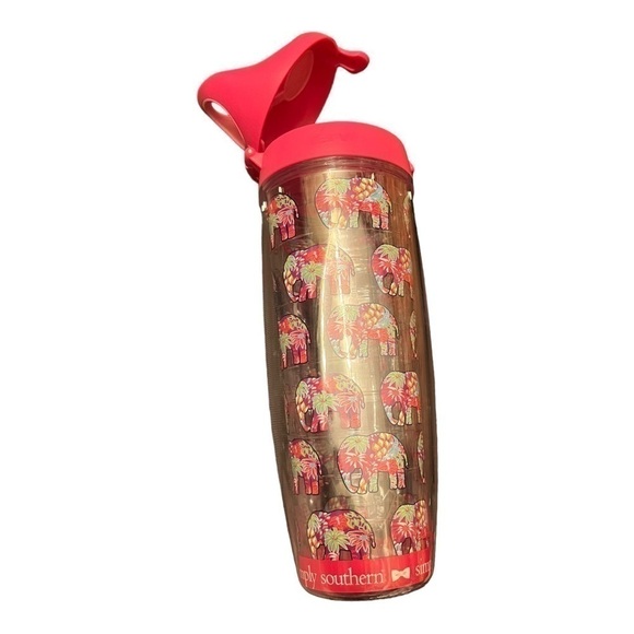 TERVIS & Simply Southern monogram “b” boho elephant tumbler 24oz unused - Picture 5 of 16